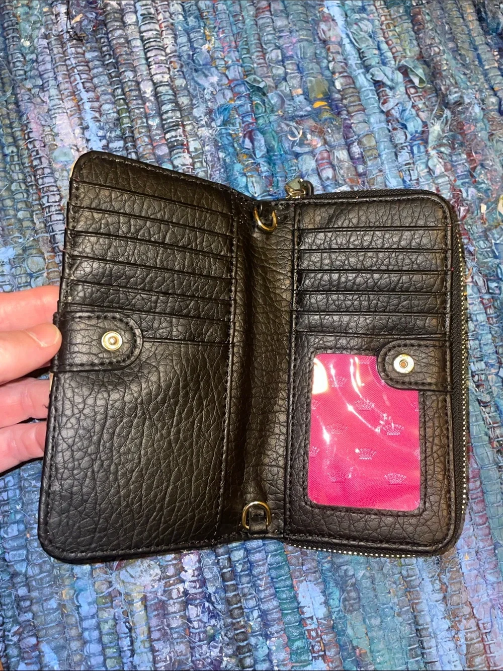 Juicy Couture Tweed design Wallet/Clutch